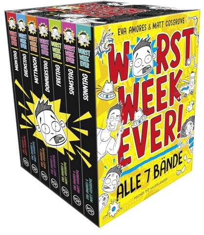 Worst Week Ever im Taschenbuch-Schuber (Bd. 1-7): Alle 7 Bände im hochwertigen Geschenkschuber für Kinder ab 10