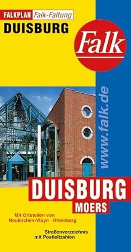 Falkplan Falk-Faltung Duisburg / Moers