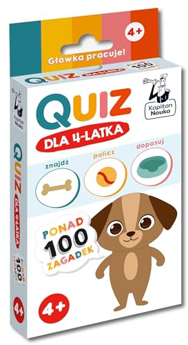 Quiz dla 4-latka Kapitan Nauka