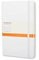 Moleskine Classic Notebook, Taccuino a Righe, Copertina Rigida e Chiusura ad Elastico, Formato Pocket 9 x 14 cm, Colore Bianco, 192 Pagine