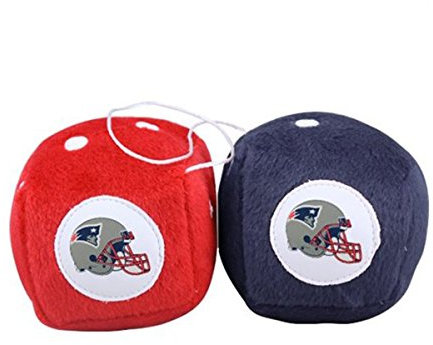 NFL Fuzzy Dice, Sport & Fitness Sport Fanshop, Rot / Blau, Einheitsgröße