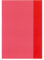 herlitz Heftschoner DIN A4, PP, transparent-rot VE=1