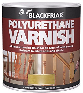 Blackfriar BKFPVGDM250 Polyurethane Varnish P65, 250 ml, Dark Mahogany Gloss, Set of 12