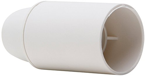 Kopp 211715083 Isolierstoff-Fassung weiß, E14, 2 Stück im Beutel, 211701082
