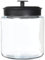 Anchor Hocking 96712 Mini Montana Jars With Black Metal Covers, 96 Ounce