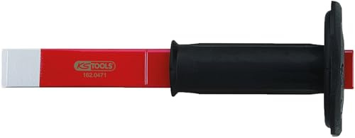 KS Tools 162.0471 Schlitzmeissel mit Handschutzgriff, 240mm
