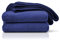 Amago - Kuscheldecke, Cashmere-Feeling, 130 x 170 cm - Marine