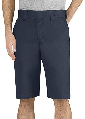 Dickies Herren 11 Inch Regular Fit Stretch Twill Work Short, Dunkelblau, 32