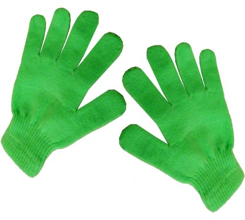 BRUBAKER Fashion Handschuhe Gr. S M L (Einheitsgröße) Neon Grün
