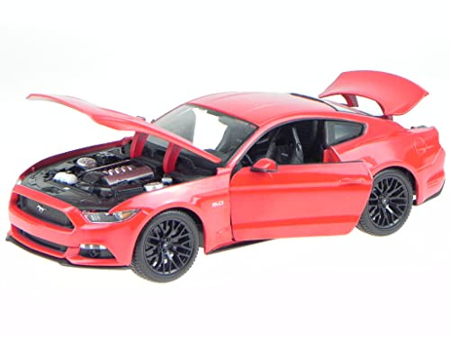 Maisto Ford Mustang 2015 rot Modellauto 31197 1:18