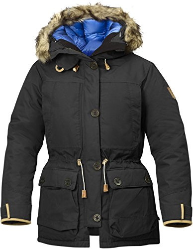 Fjällräven F89942-030 Expedition Down Parka No. 1 Jacket, Women, Dark Grey, S