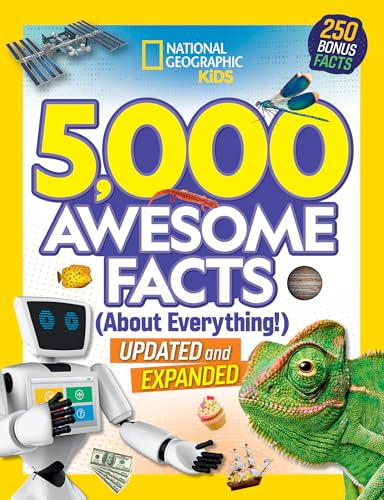 5,000 Awesome Facts (About Everything!): Fascinating facts about animals, science, space, history and more! (National Geographic Kids)