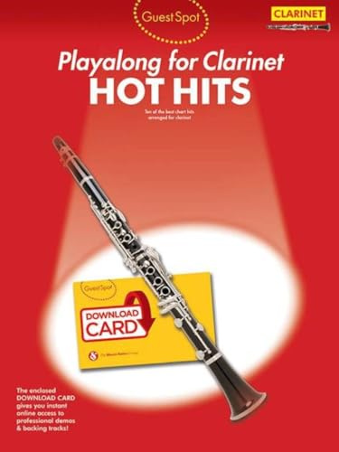Guest Spot: Hot Hits - Clarinet (Book/Audio Download)