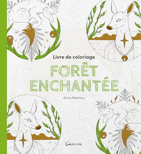 Livre de coloriage Forêt enchantée