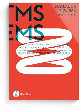 MedGurus TMS Vorbereitung - Schlauchfiguren - Übungsbuch mit 432 Aufgaben und Musterlösungen zur Vorbereitung auf den Medizinertest - Erfolgreich ins Medizinstudium