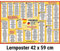 mindmemo Vokabel Lernposter - Grundwortschatz Spanisch / Deutsch - In der Stadt - 600 Vokabeln lernen leicht gemacht Lernhilfe Zusammenfassung Poster ... A2 42x59 cm PremiumEdition in Transportrolle