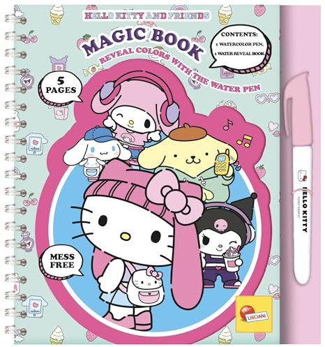 Hello Kitty And Friends Magisches Wassermslfarben-Buch In Display 8