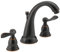 Delta Windemere B3596lf-ob Largement à deux poignées de salle de bain robinet, l'huile Bronze