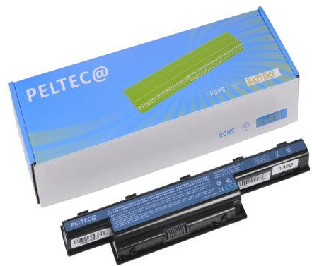 Peltec Batterie d'ordinateur portable pour Acer Aspire 7551G 7741 7741G AS10D61 BT.00607.125 BT.00603.111 BT.00606.008 BT.00607.127 AS10D41 AS10D31 AS10D3E AS10D61 AS10D71 31CR19/65-2 31CR19/652