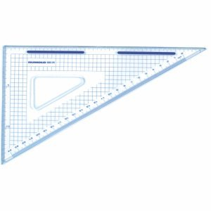 Rumold Zeichendreieck 60 Grad 25cm transparent