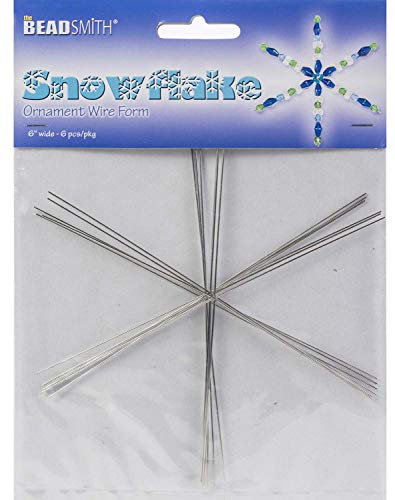 HELBY IMPORT CO. WIRE ORNAMENT KIT SNWFLK 6