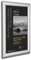 Seco Silberner Aluminium-A4-Verkaufsstellen-Schnapprahmen 210 x 297 mm