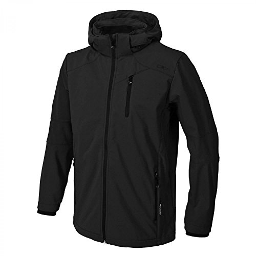 CMP Men's Softshell Jacket with Hood and Zip