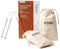 Arista Raspador de lengua Pack de 2, Limpiador lengua cobre contra el mal aliento, Raspador lengua cobre Ayurveda, Limpiador lengua para adulto higiene bucal
