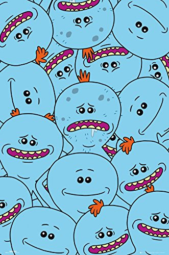 GB Eye Rick und Morty, Herr meeseeks Maxi-Poster, mehrfarbig, 61 x 91,5 cm