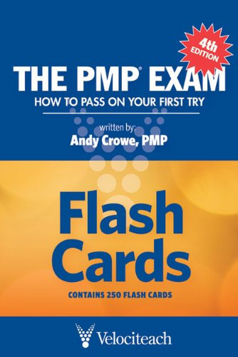 The PMP Exam Flash Cards: How to Pass on Your First Try