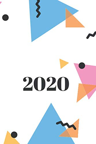 2020 notebook, journal, diary, goals setting planner, to do list ( 6x9 120 pages, lined, softcover )