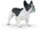 PAPO -Handbemalt - Figuren -Haustiere -Französische Bulldogge, schwarzweiß-54006-Sammelbar-Für Kinder - Geeignet für Jungen und Mädchen - Ab 3 Jahren