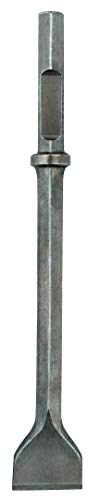 Dewalt 28 mm Sechskant-Spatmeißel DT6932 (für den Einsatz in Abbruchhämmern mit Sechskant-Aufnahme, 75 mm Breite, Gesamtlänge 521 mm, für schwere Meißelarbeiten in Beton, Mauerwerk und Asphalt)