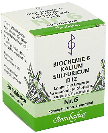 Biochemie 6 Kalium Sulfuricum D 12 Tabletten