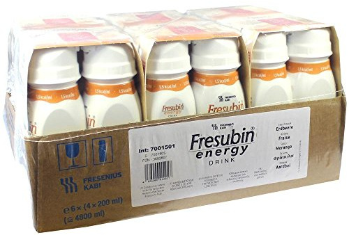 Fresubin ENERGY Drink 6x4x200ml Erdbeere