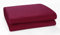 EHC Classic Rib Cotton Throw, Sofa Bed Throw Bedspread - 150cm x 200cm (60 x 80) Fits most 2 seater Sofas Settee Arm Chair & Single Bed Throw, Wine