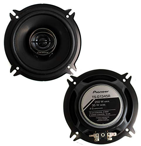 Pioneer TS-G1345R Dual Cone 5 1/4 pulgadas 250 W altavoces de 2 vías - Juego de 2