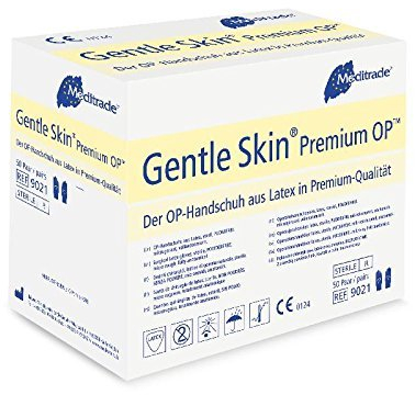 Gentle Skin Premium OP-Handschuhe Gr. 8 50 Paar by Rösner-Mautby Meditrade GmbH