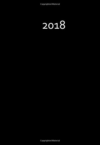 Mini-Kalender 2018 - BLACK ca. DIN A6