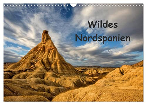 Wildes Nordspanien (Wandkalender 2026 DIN A3 quer), CALVENDO Monatskalender: Bizarre Felsküsten und lebensfeindliche Halbwüsten, die an den Wilden ... Geheimtipps in Nordspanien. (CALVENDO Natur)