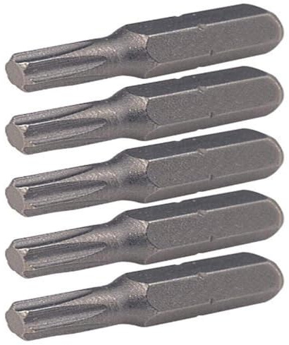 KS Tools 1/4' CLASSIC Bit TX, 25mm, T30, 5er Pack