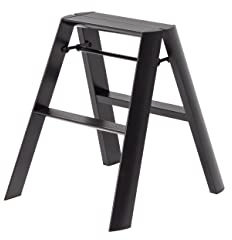 Thomas Merlo & Partner Lucano escabeau 2 marches Noir