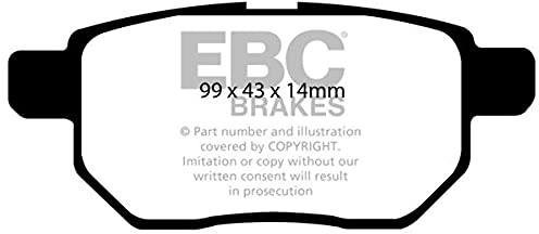 EBC Brakes DP21947 Greenstuff Bremsbeläge