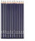 Pelikan 979393 12 Bleistifte Härtegrad HB mit Radierer, Balu Silber, 1 Stück (12er Pack)