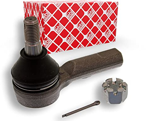 febi bilstein 42702 Spurstangenendstück mit Kronenmutter und Splint, 1 Stück