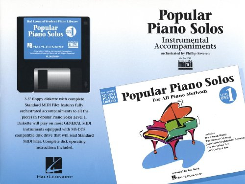Popular Piano Solos - Level 1 - GM Disk: Hal Leonard Student Piano Library
