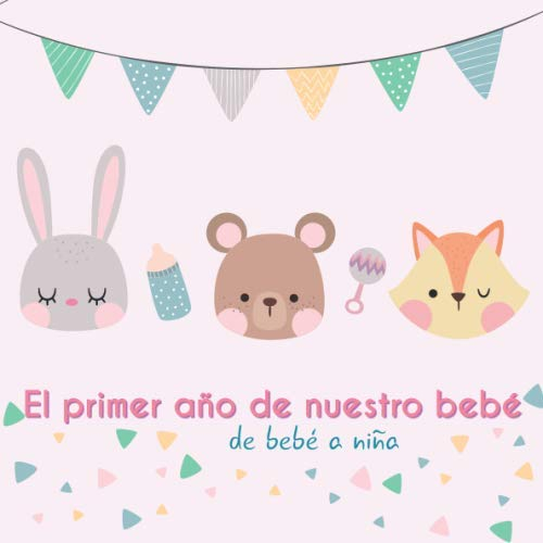 El primer año de nuestro bebé - de bebé a niño: Álbum de tu bebé para completar con las experiencias vividas durante su primer año