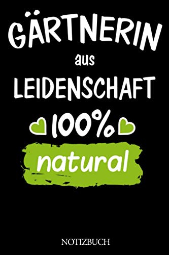 Gärtnerin Notizbuch: Kariertes Notizheft in ca. Din A5 (6x9 Zoll) für die Hobbygärtnerin - Doku von Fruchtwechsel und Beet Planung