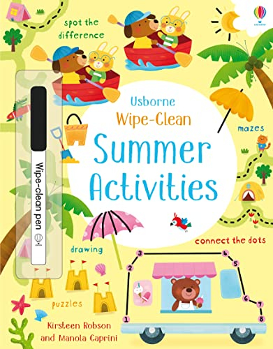 Wipe-Clean Summer Activities: Count, Draw, and Learn with Wipe-Clean Activities for Kids (Wipe-Clean Activities): 1
