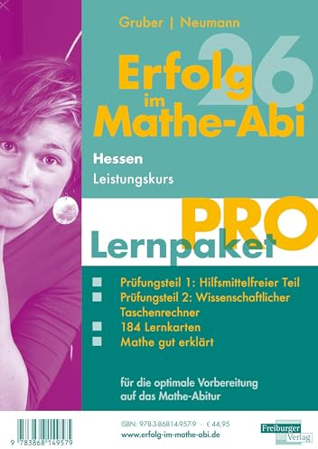 Erfolg im Mathe-Abi 2026 Hessen Lernpaket 'Pro' Leistungskurs